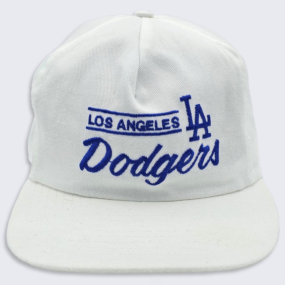 Los Angeles Dodgers Vintage 80s Annco Bar Script Snapback Hat